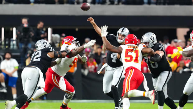 Aidan O'Connell vs. Kansas City Chiefs